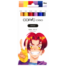 Set 6 Marqueurs Copic Ciao - Manga Kaito