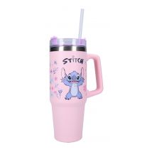 Gourde - Lilo & Stitch Bliss Pink - Acier Inoxydable - 900 Ml - Vadobag