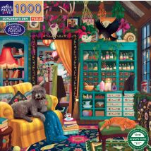 Puzzle 1000 Pièces - Sorcerer's Den - Eeboo - Fromat Carré