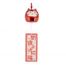 Cloche Furin En Céramique - Neko-daruma - Tierra Zen