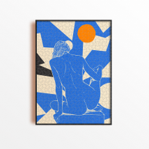 Puzzle 1000 Pièces - Peau Bleue - Piece & Love - PIECE AND LOVE