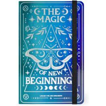 Cahier Legami - Bleu – 13 X 21 Cm – The Magic Of New Beginning - 164 Pages