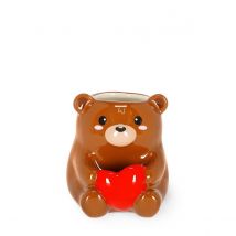 Pot À Crayons En Céramique Legami - Teddy Bear - Desk Friends