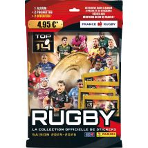 Rugby Top 14 2025 2026 Album + 4 Pochettes - Panini