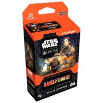Deck De Démarrage Star Wars Unlimited : Sans Foi Ni Loi - Leia Organa