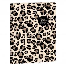 Cahier Exacompta - A5 15 X 21 Cm – Léopard Foncé - 64 Pages Lignées