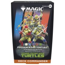 Deck Commander Magic: The Gathering - Teenage Mutant Ninja Turtles - Modèle Aléatoire - Vendu À L'Unité - Magic : The Gathering