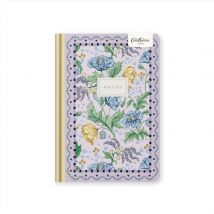 Carnet Premium Ohh Deer - A5 14,8 X 21 Cm – Painted By Numbers Lilac - Pages Lignées