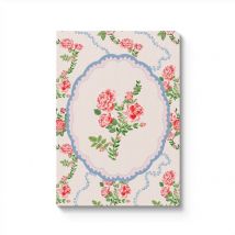 Carnet Premium Ohh Deer - A5 14,8 X 21 Cm – Rose Flutter Vignette - Pages Lignées