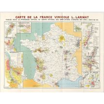 Carte : Carte De La France Vinicole