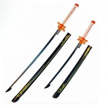 Katana Décoratif En Bambou Inspiré De Kochou Kanae - Demon Layer