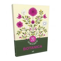 Botanica - 20 Cartes À Colorier - Merci les livres