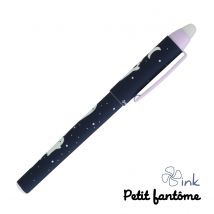 Stylo Encre Thermosensible Effaçable Ink - Effacink Petit Fantôme - Pointe Moyenne - Modèles Aléatoires - Vendu À L'Unité