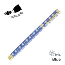 Stylo Plume Ink - Plumink Metal Blue - Pointe Moyenne - Modèles Aléatoires - Vendu À L'Unité
