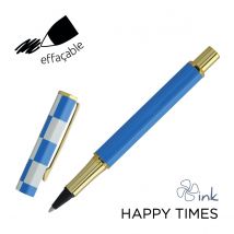 Stylo Roller Ink - Rollink Happy Times - Pointe Moyenne - Modèles Aléatoires - Vendu À L'Unité