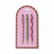 Lot De 3 Stylos - Diamètre, Stipe, Check - Designworks, A Bmw Group Company