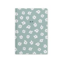 Agenda Scolaire Semainier 2026/2027 Lett's - Menthe - A5 - Daisies