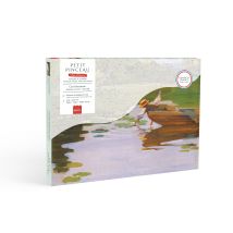 Peinture Au Numéro Petit Pinceau - Mädchen Im Kahn - 24,5 X 32,5 Cm - La Petite Épicerie
