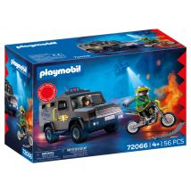Playmobil - Fourgon D'Intervention Des Forces Spéciales - 72066 - Promo Pack - Playmobil