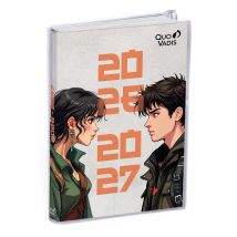 Agenda Scolaire Journalier 12 Mois 2026/2027 Quo Vadis - Duo - 12 X 17 Cm - Creamanga