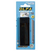10 Lames Noires 9 Mm Olfa - Abb-10b - Olfa