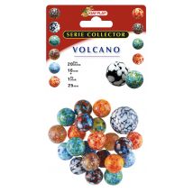 Lot De 20 Billes + 1 Boulet - Kim'play - Volcano