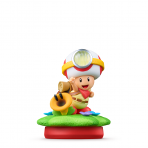 Amiibo Super Mario Bros Capitaine Toad Et Fleur Cancan - Nintendo