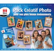 Lot De 50 Feuilles Photos Micro Application - 10x15 Cm - 200g/m²