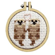 Mini Kit Point De Croix Milpoint - Faits L'Un Pour Loutre