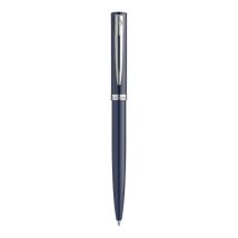 Stylo Bille Waterman Allure Impression Bleu Ct - Laque Bleue Avec Finition Palladium - Pointe Moyenne - Avec Une Recharge D'Encre Bleue