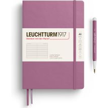 Carnet Leuchtturm 1917 - Dusty Rose - A5 14,5 X 21 Cm - 251 Pages Lignées