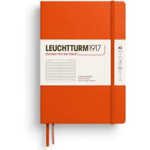 Carnet Leuchtturm 1917 - Pumpkin - A5 14,5 X 21 Cm - 251 Pages Lignées