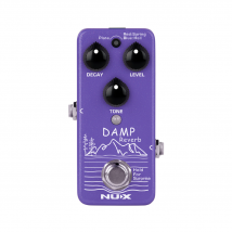 Damp Reverb Nux - Reverb 3 Modes (plate/spring/hall) - Format Mini