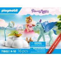 Playmobil - Princesse Et Poulain Ailé Avec Nuage - 71802 - Gift Set
