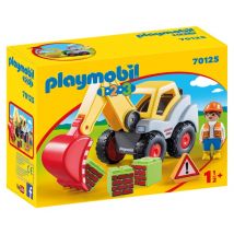 Pelleteuse - Playmobil Playmobil 1.2.3 - 70125 - Playmobil Junior