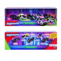 Lot De 5 Voitures Sl Neon Racer - Majorette
