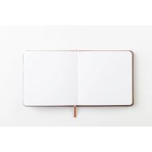 Carnet Sketchbook - Brun - 14 X 14 Cm - 80 Feuilles - Darwi