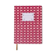 Carnet - Tulip Jumbo - Rose - 19 Cm X 26 Cm - 200 Pages Lignées - Designworks, A Bmw Group Company