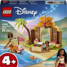 Lego 43282 - Maison De Village Et Pirogue De Vaiana - Lego Disney Princess - Lego