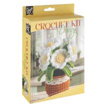 Kit De Crochet Craft Id - Pot De Fleurs Marguerite - Craft Id