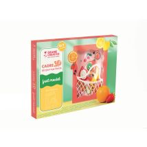 Cadre 3d Papier - Graine Créative - Fruit Market - Graine Creative
