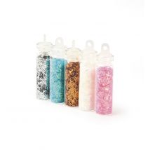 5 Fioles Paillettes - Graine Creative