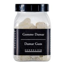 Pot Gomme Dammar - 100g - Sennelier