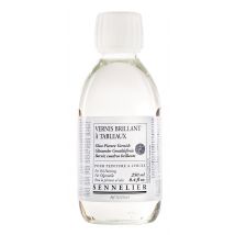 Vernis Brillant À Tableaux Sennelier - Bouteille De 250 Ml