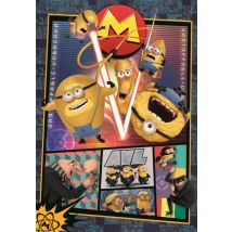 Puzzle Compact 1000 Pièces - Moi, Moche Et Méchant 4 - Clementoni