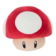 Peluche Mario Kart - Mochi Mochi Champignon - 40 Cm - Tomy