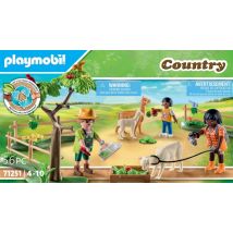 Playmobil - Randonneurs Et Alpagas - 71251 - Playmobil Country