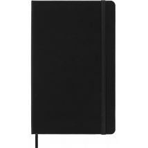 Carnet Ligne - Grand Format - Couverture Rigide Noire - Moleskine