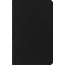 Lot De 3 Cahiers Lignés Moleskine - 13x21cm - 80 Pages - Couverture Souple Noire