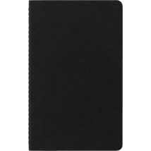 Lot De 3 Cahiers Moleskine - 13x21cm - 80 Pages - Couverture Souple Noire
